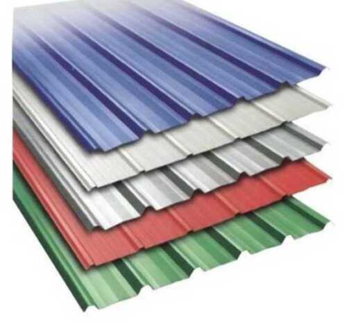 Strong Solid Long Lasting Durable Multicolor Profile Roofing Sheet, Width: 750-1250Mm Size: Multisizes