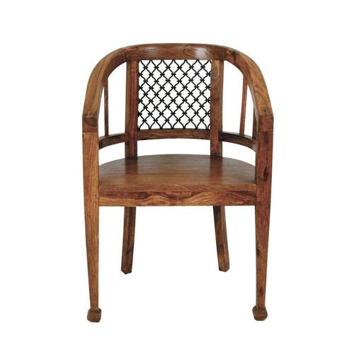 Termite Resistance Handmade Brown Wooden Chair