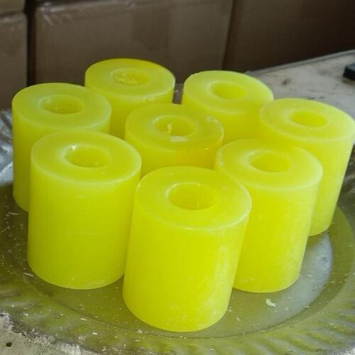 45 Centimeter Length Plain Yellow Textile Wax Roll For Textile