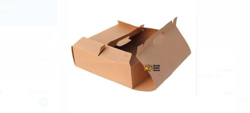 600 Gram 14 Inches Rectangular Plain 3 Ply Paper Food Packaging Carton Box