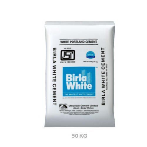 White Durable 50Kg Bag Pack Jk Cement For Building Construction Use