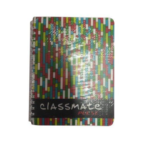 Paper Friendly Use Easy To Handle Hand Cover Durable Long Lasting Classmate Spiral Note Book