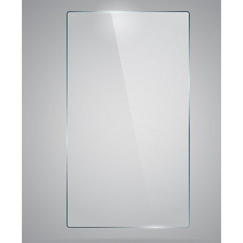 High Strength Five Millimeter Flat Shape Solid Door Plain Glass