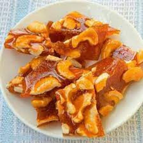 Natural And Vegetarian Traditional Crunchy Healthy Munchies Cashew Nut Candy Additional Ingredient: Sugar