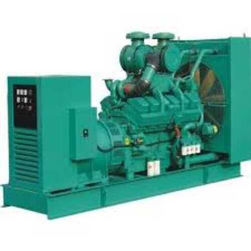 Green Silent Or Soundproof 1000 Kva Diesel Generator Set With Air Cooling Syste