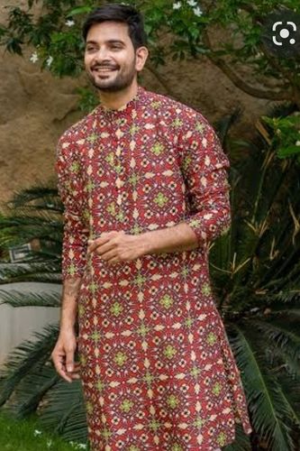 Skin Friendly Fine Finish Fascinating Appearance Men's Kurta