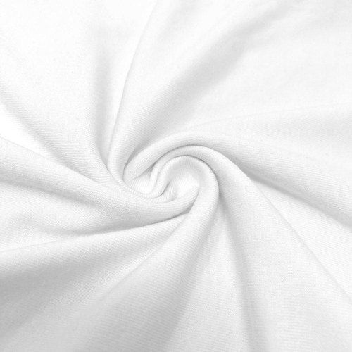 Soft And Classy White Color Cotton Fabric For Clothing Purposes  Density: 80 Kilogram Per Cubic Meter (Kg/M3)