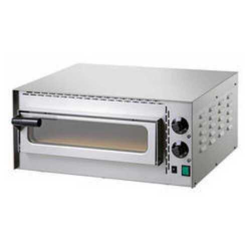 Rectangle Stainless Steel Single Phase Electric Single Deck Pizza Oven, 220 V / 50 Hz