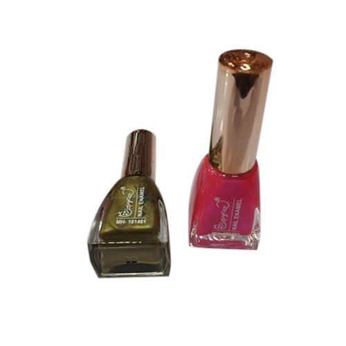 Women Skin Friendly Light Weight Long Lasting Red And Golden Nail Paint