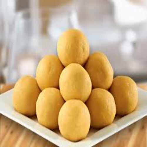 100 Percent Tasty And Delicious Mohan Misthan Bhandars Besan Sweet Ladoo  Processing Type: Handmade