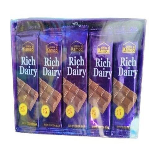 Brown 100 Percent Mouth Watering And Delicious Taste Rich Dairy Milk Chocolate 