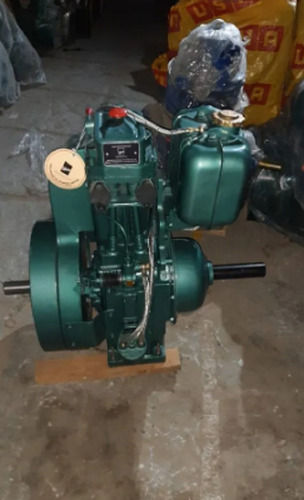 5 Hp Green Single Phase Semi Automatic Single Cylinder Diesel Engine Generator Frequency: 50 Hertz (Hz)