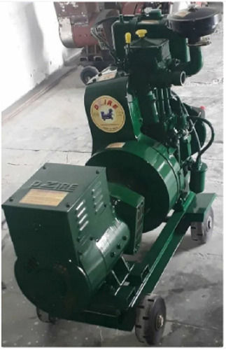 7.5 Kva Single Phase Green Semi Automatic Diesels Electric Air Cooled Generator Engine Type: Air-Cooled