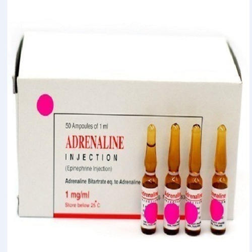 Adrenaline Hormonal Injection Grade: Medicine Grade