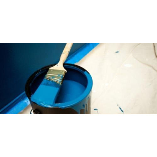 Blue Retention Quick Drying Balanced Composition Interior Wall Paint Application: Home