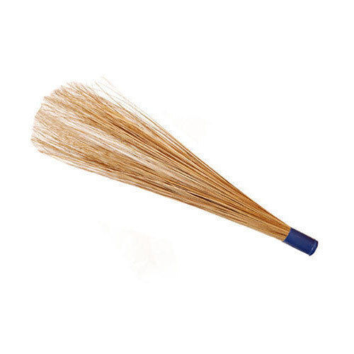 Bristles Dry Cleaning Brown 5-6 Inch Strong Coconut Stick Broom