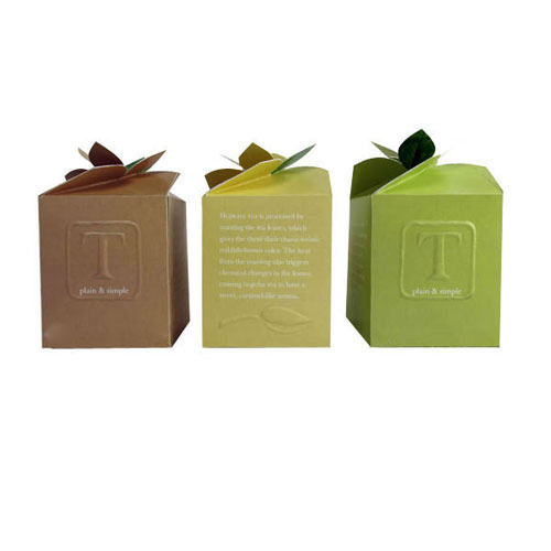 Empty Eco Friendly Customized Designed Good Quality Tea Packaging Box