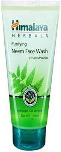 For All Skin Prevents Pimples Himalaya Herbals Purifying Neem Face Wash, 50ml