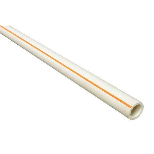 Long Lasting And Leak Resistant Lightweight Heavy Duty Round White Cpvc Pipe