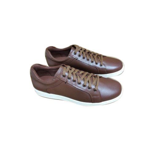 Men Light Weight Comfortable And Breathable Brown Sneaker Casual Shoes Insole Material: Pu