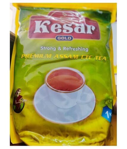 No Artificial Flavors Chemical Free Strong And Refreshing Kesar Gold Assam Tea