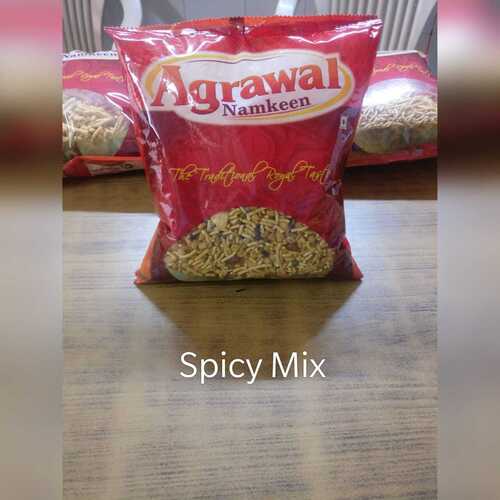 Pack Of 200 Gram Tasty Spicy And Salty Agrawal Yellow Mix Namkeen