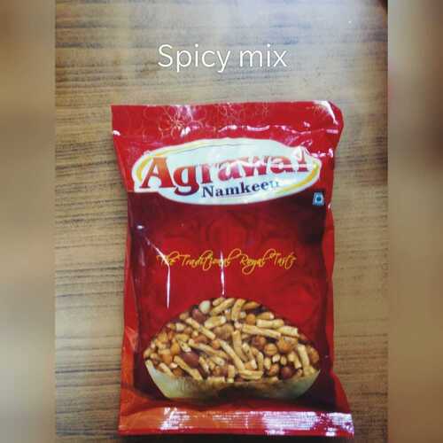 Pack Of 200 Gram Tasty Spicy And Salty Agrawal Yellow Mixture Namkeen