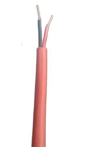 Red Colour Copper Fire Alert Alarm Pvc Cable Good Sound For Home And Office Insulation Material: Etee