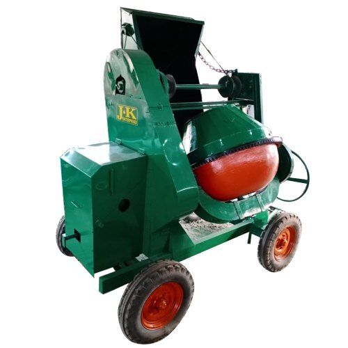 Sharp Blades Ruggedly Constructed Green Concrete Mixer Machine For Construction Application Capacity: 250 Liters Liter/Day