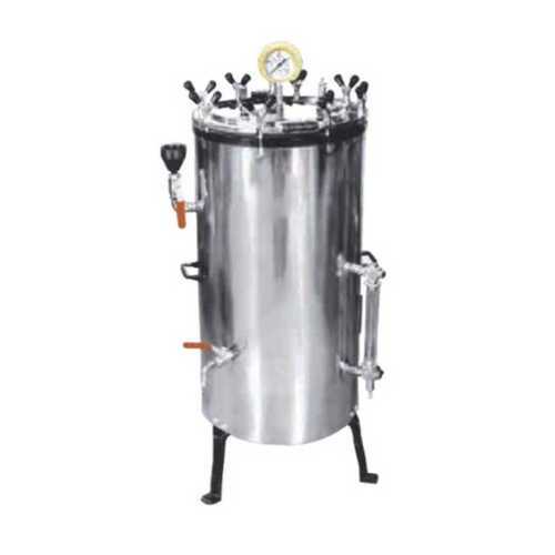 Vertical Steam Sterilizer - Color: Silver