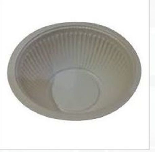 180 Ml Round White Plain Plastic Disposable Dona For Parties And Event