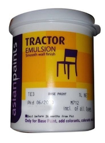 Asian Paints Smooth And Wall Finish Emulsion Paint  Grade: A