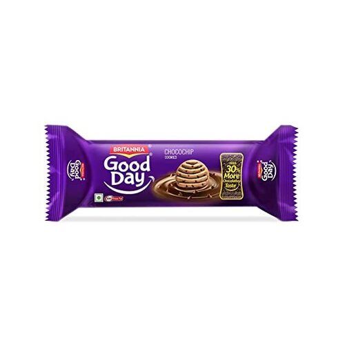 Crispy Crunchy Hygienically Packed Britannia Good Day Choco Chip Biscuit Fat Content (%): 5 Percentage ( % )