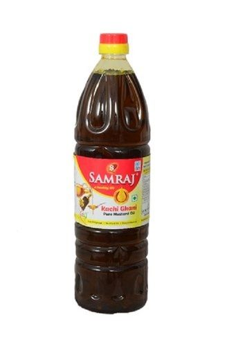 Healthy And Natural No Added Preservative Samraj Kachi Ghani Mustard Oil