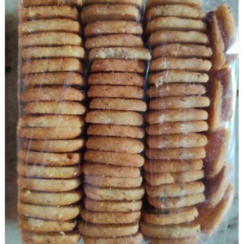 Hygienically Prepared Salty And Crunchy Ajvain Namkeen Biscuit Fat Content (%): 15 Grams (G)