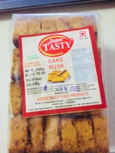 Hygienically Prepared Tasty And Crunchy Mouth Watering Cake Rusk 
