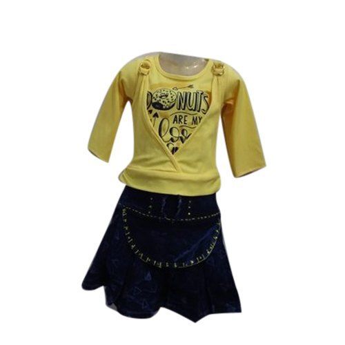 Kids Adorable Appearance Long Lasting And Stylish Lightweight Skirt Top  Age Group: 0-5