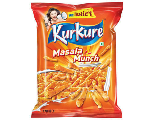 Corn Tasty And Crunchy Spicy Kurkure Masala Munch Natural Ingredients