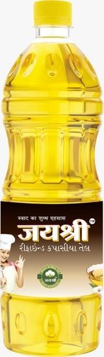 Common 1005 Natural And Pure Fresh Refined Cottonseed Oil For Cooking With 1 Liter Bottle Pack 