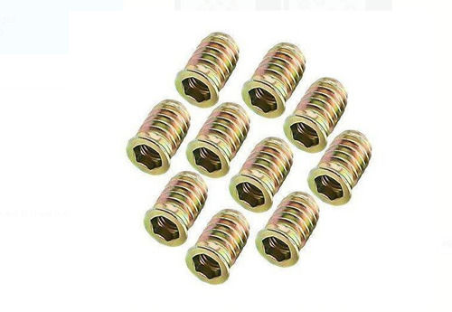 Light Weight 5 Mm Size Thickness 2 Mm Round Shape Solid Brass Hex Nut With 100 Grams