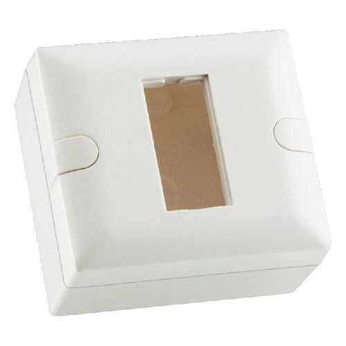 White Durable Material And Protect Electrical Wiring Pvc Modular Switch Box