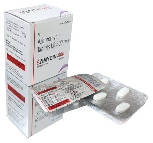 Ezimycin 500mg Tablet , 10x5 Tablets