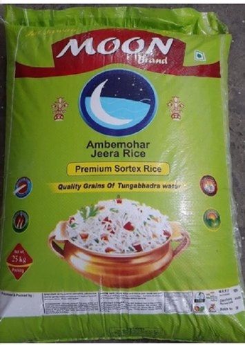 Healthy Hygienically Packed No Artificial Color Natural White Jeera Rice 