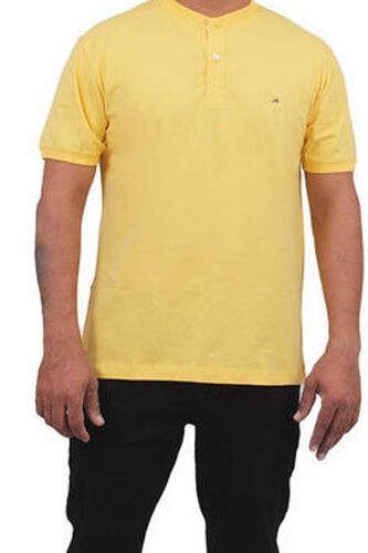 Casual Wear Readymade Regular Fit Short Sleeve Round Neck Plain Mens T-Shirts