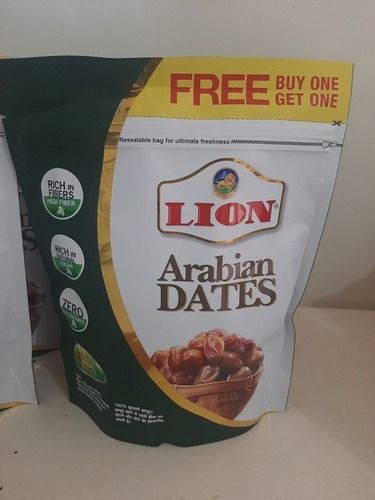 Pack Of 500 Gram Healthy And Tasty Lion Arabian Brown Dates