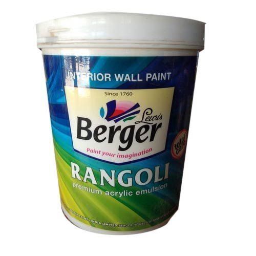 Smooth Berger Rangoli Total Care Premium Acrylic Interior Emulsion Paint, 20l