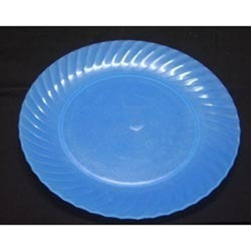 Unbreakable Environment Friendly And Light Weight Round Plain White Plastic Plate