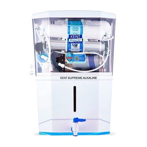 Wall Mounted Kent Supreme Alkaline Ro Water Purifier, 8 L Dimension(L*W*H): 400 X 250 X 525 Millimeter (Mm)