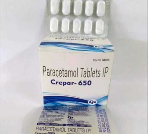  Paracetamol Tablet, 650 Mg