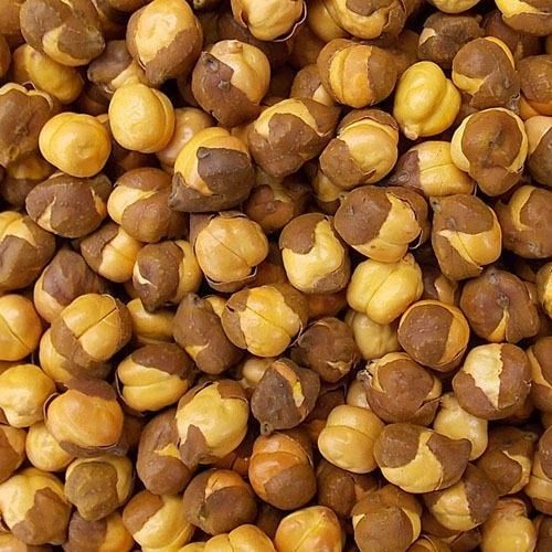 100% Vegetarian Pure And Fresh Brown Chickpea Roasted Kala Chana 500 Gram Packaging: Bag